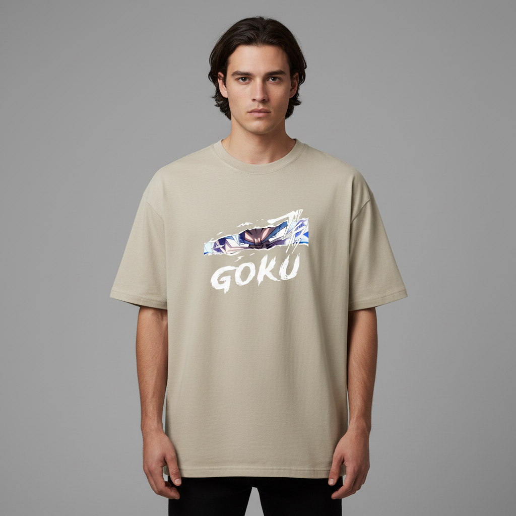 Black Anime T-Shirt ''GOKU''